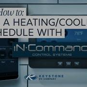 Programming And Setting A Heating Cooling Schedule For Your RV With IN Command