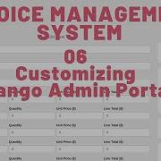 06 HOW TO CUSTOMIZE DJANGO ADMIN PAGE INVOICE MANAGEMENT SYSTEM