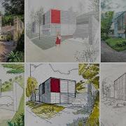 1 Project And 6 Different Visualization Styles In Architecture