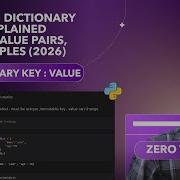 Python Dictionary Explained Key Value Pairs Methods Real Examples 2026