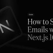 Send Emails With Next Js 16