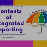 Aspects Of Integrated Reporting Contents Of Integrated Reporting