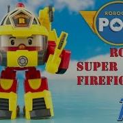 New ROBOCAR POLI Action Pack Roy Firefighter Transforming Robot 4k Toy Unboxing Juguetes