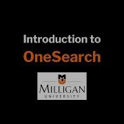 Introduction To OneSearch
