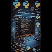 Learn How To Reverse A String In Python In Seconds Quick Python Coding Tips For Interview Shorts