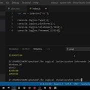 Fetch System Info Programatically Using Nodejs The Logical Indian