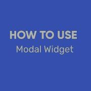 ToolJet How To Use The Modal Widget