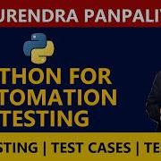 Python For Automation Testing Unitesting Test Cases Test Suit Video Tutorial