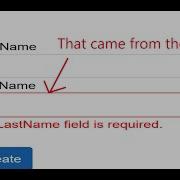 How To Display Server Validation Errors Like The Native Ones In Blazor
