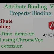 Angular 9 Tutorial 8 Attribute Binding Attribute Binding Vs Property Binding Vs Interpolation