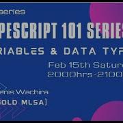 3 Variables Data Type In TypeScript TypeScript 101 Series