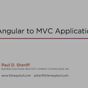 Course Preview Add Angular To MVC Applications