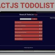 ReactJS TodoList App UseRef UseEffect UseState UseCallback ReactJS Tutorial For Beginners
