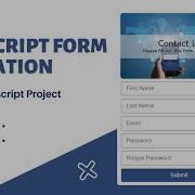 Javascript Form Validation Make Form Validation In Javascript Js Validations Ha Codes