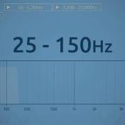 25 150 Hz Audio Sweep