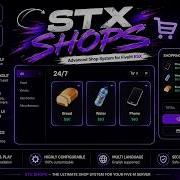 STX Shops Modern ESX Shop System For FiveM
