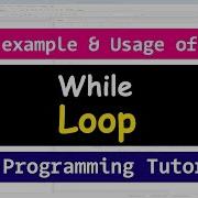 Looping With While Loop Java Programming Video Tutorial For Beginners