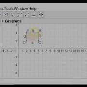 Area Of A Rectangle Using Geogebra
