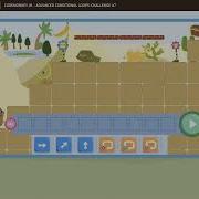 CodeMonkey Jr Advanced Conditional Loops ქართულად