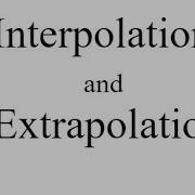 Gr9 Math 305 Interpolation And Extrapolation