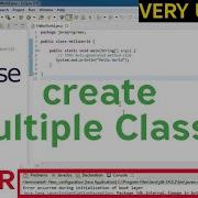 Error Occurred During Initialization Of Boot Layer Eclipse How To Create Multiple Classes In Java