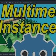 Cómo Usar El MultimeshInstance3D En Godot 4