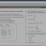 Using A Venn Diagram To Understand The Addition Rule For Probability