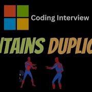 Contains Duplicate LeetCode 217 Coding Interview Questions