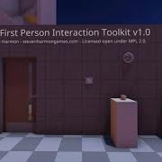 Unity First Person Interaction Toolkit Overview