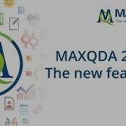 MAXQDA 2018 All The New Features
