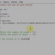 Program To Calculate The Sum Of Sine Series In Python