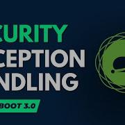 Spring Security Exception Handling HandlerExceptionResolver ProblemDetail JavaTechie