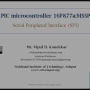 PIC Microcontroller 16F877a MSSP Serial Peripheral Interface SPI V3