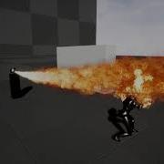Flamethrower Particle System Unreal Engine 4