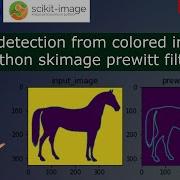 Edge Detection From Color Images Using Python Scikit Image Prewitt Filter Python Image Processing