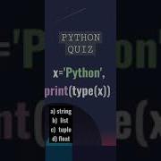 PYTHON QUIZ Pythonforbeginners Shorts