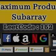 Array Interview Problem Java Code Maximum Product Subarray Blind 75 Leetcode 152 Optimal