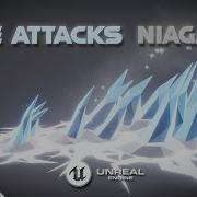 Unreal Engine 5 Ice Attack Effect Niagara Tutorial