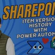 Get SharePoint Version History With Power Automate