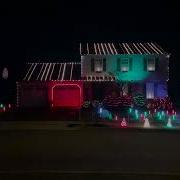 2021 Christmas Lights Thunderstruck AC DC