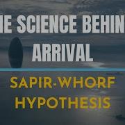 The Science Behind ARRIVAL Sapir Whorf Hypothesis Arrival 2016