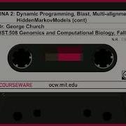 4B DNA 2 Dynamic Programming Blast Multi Alignment Hidden Markov Models