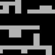 Rectangle Like Robot Solving Easy Maze Pygame