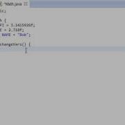 Java Programming 41 Constants