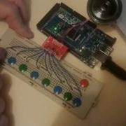 MPR121 Touch Kbd With Arduino