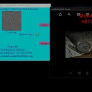 Image Encryption Decryption Using AES Algorithm Python Project Source Code