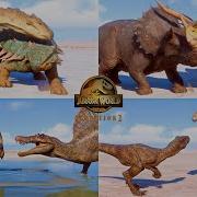 All Mixed Social Interactions Of Dinosaurs In Jurassic World Evolution 2
