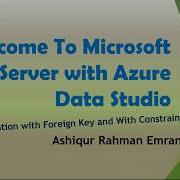 Microsoft SQL And Azure Data Studio Table Creation With Constraints