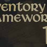 Inventory Framework Part 1 Inventory Manager Unity Tutorial Advanced