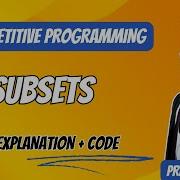 Subsets LeetCode 78 Explanation Code